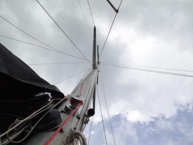 Le mat fait 30m de haut !