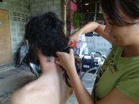 les cheveux de gael